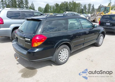 2005 Subaru Outback 2.5I z USA, uszkodzony, nr VIN 4S4BP61C457364416
